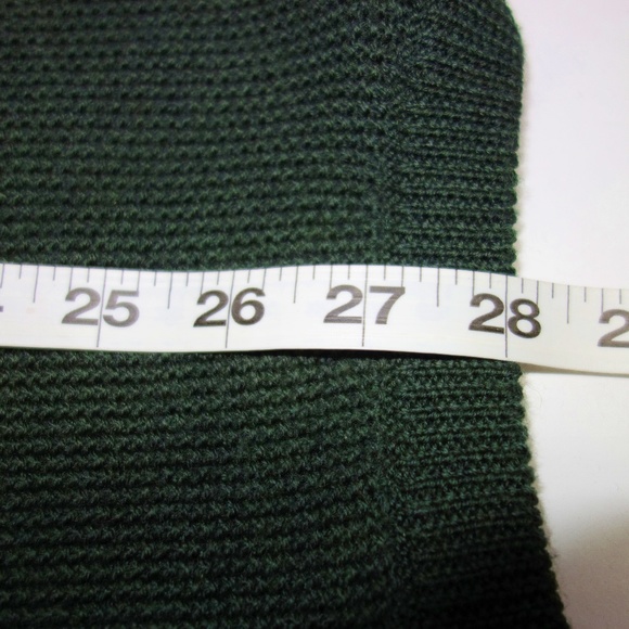 Nordstrom Merino Wool Waffle V Neck Sweater Mens L - Picture 7 of 8